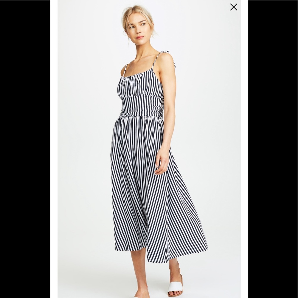 MDS Stripes Charlotte Cami Maxi Dress NWOT Size 0